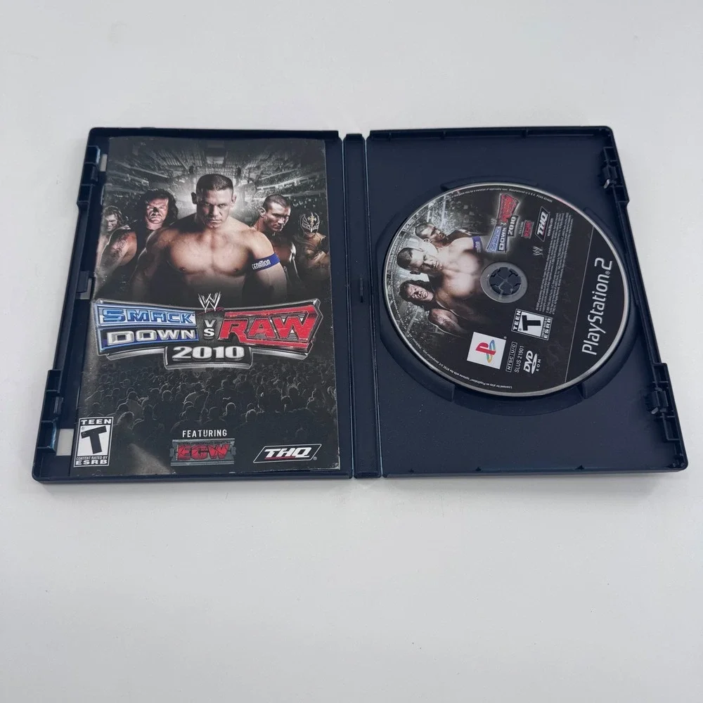 THQ WWE SmackDown vs Raw 2010 Sony‎ PlayStation 2 PS2 Complete